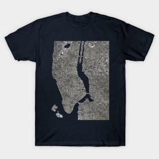 New York map T-Shirt